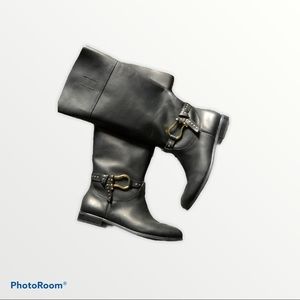 Classy and cute over the calf boot!